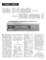 Saba HIFI-STUDIO-8050 - TEST 1973 